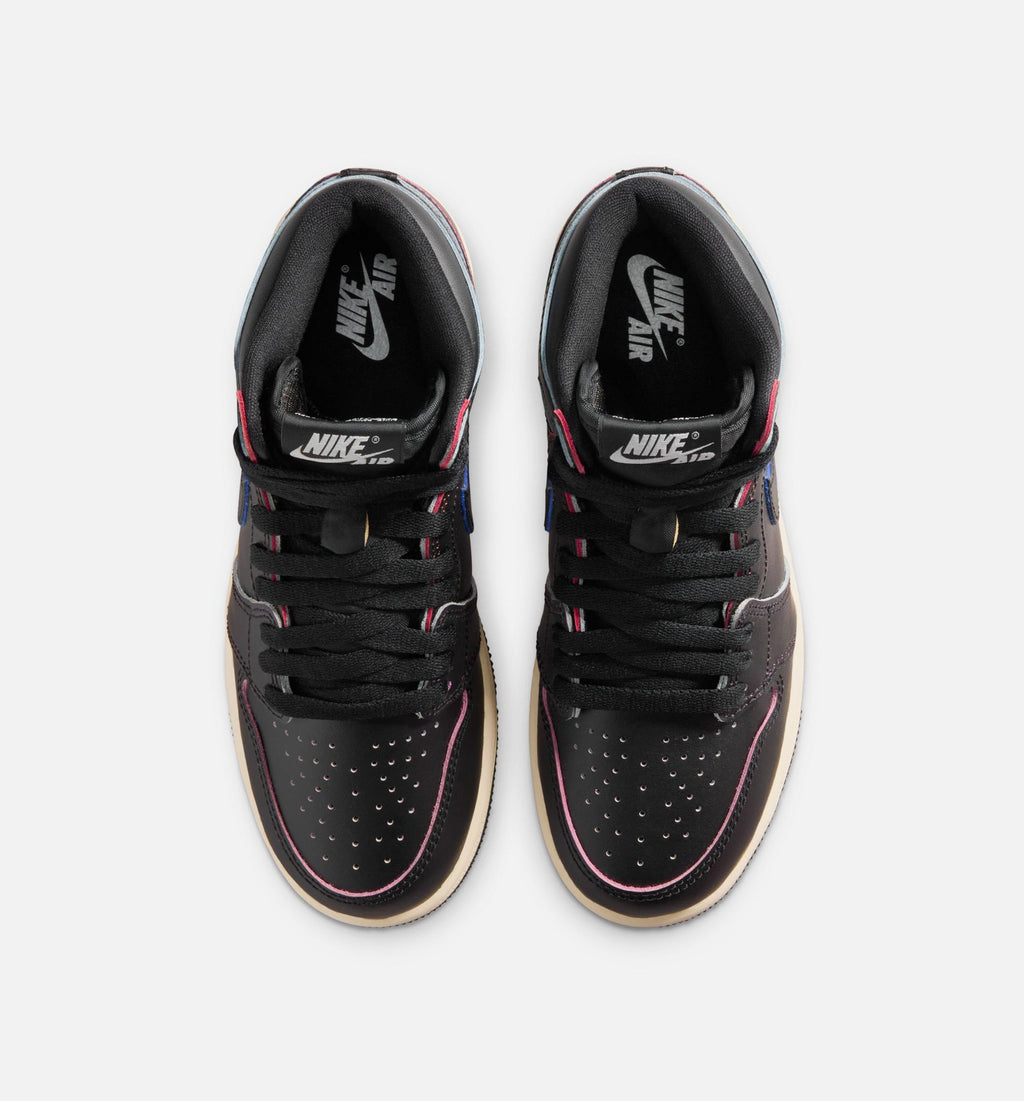 Air Jordan 1 Retro High OG “Black Muslin” 大童高帮休闲鞋 (GS)