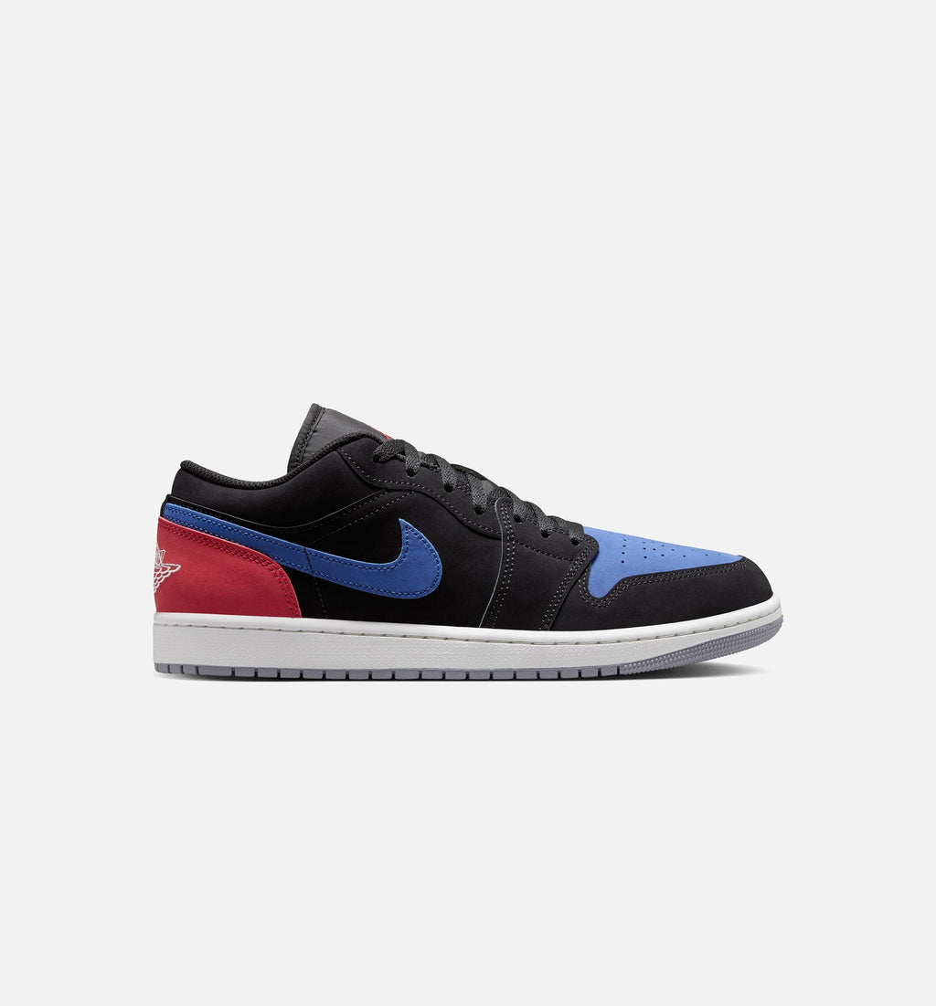 Air Jordan 1 Low “Black/True Blue” 男士休闲鞋