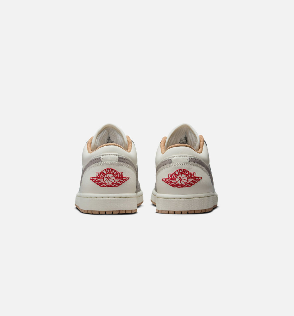 Air Jordan 1 Low “Sail/Fire Red” 男士休闲鞋