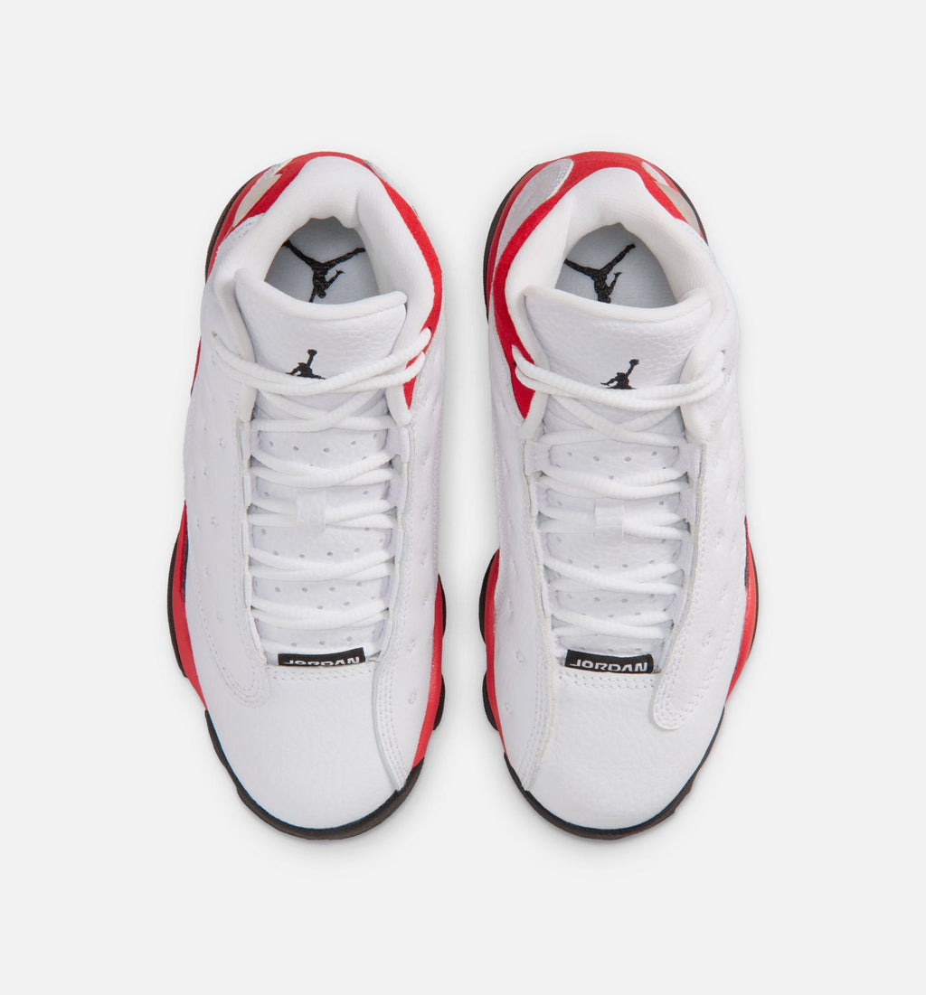 Air Jordan 13 Retro “White / Black / True Red” 幼童休闲鞋