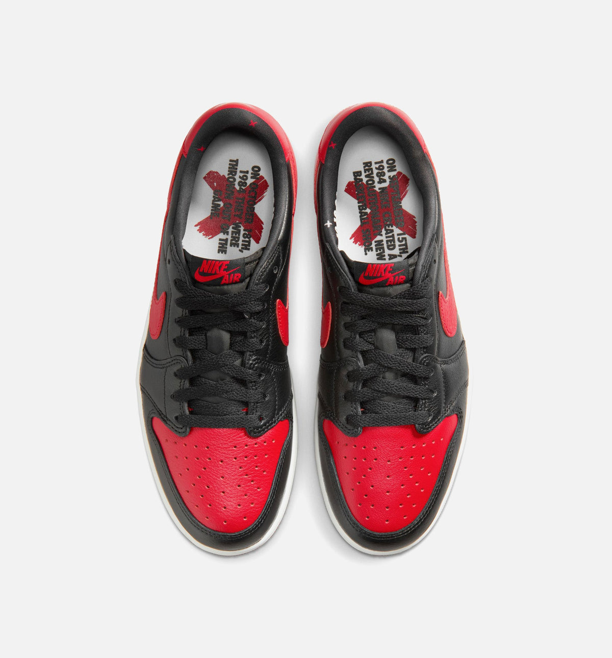 Air Jordan 1 Retro Low OG “Banned” 男士低帮休闲鞋