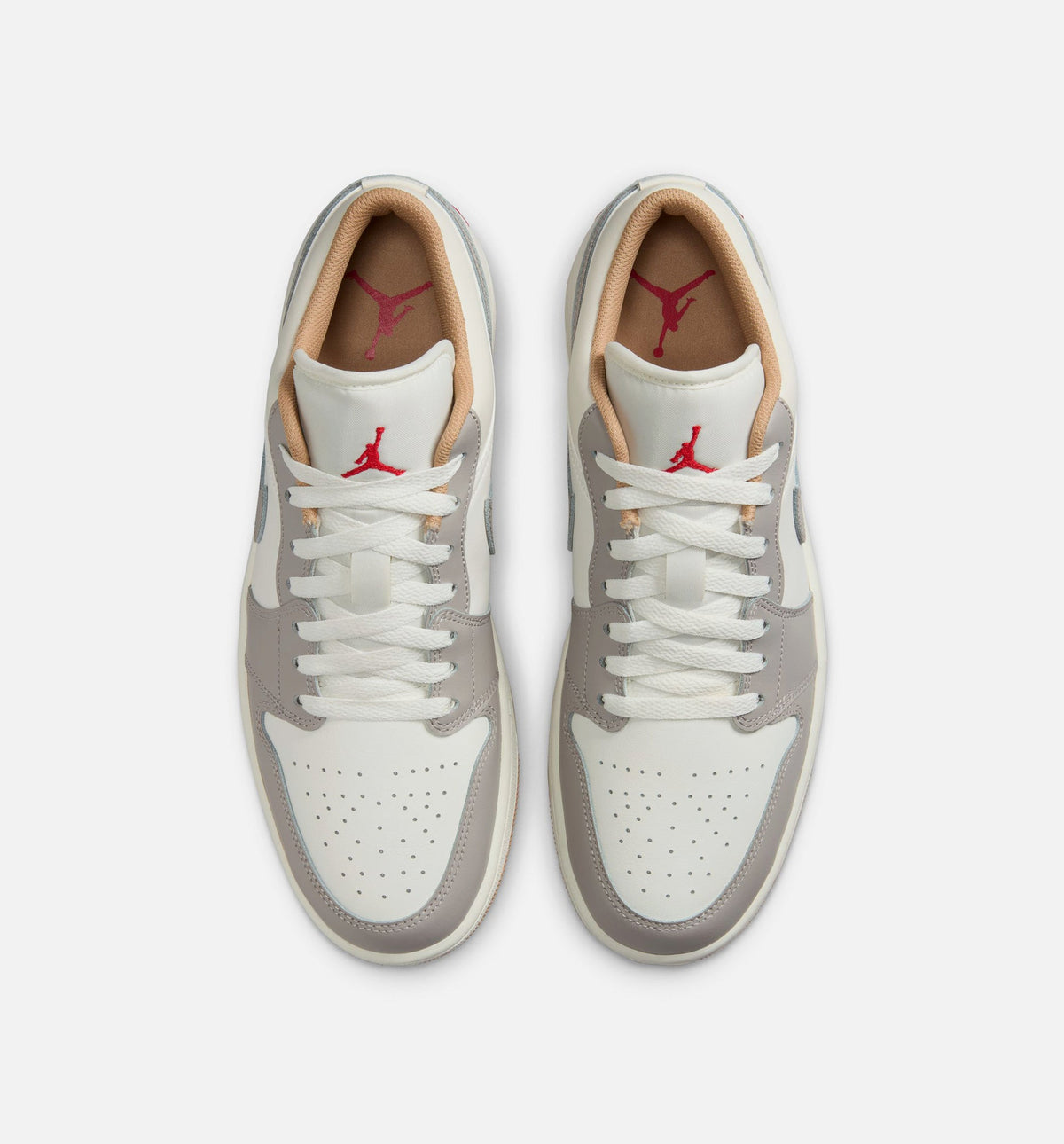 Air Jordan 1 Low “Sail/Fire Red” 男士休闲鞋