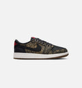 Air Jordan 1 Retro Low OG 黑红配色大童低帮休闲鞋 (GS)