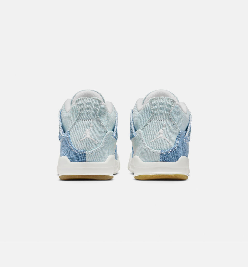 Air Jordan 4 Retro “Worn Blue” 幼童休闲鞋 (PS)