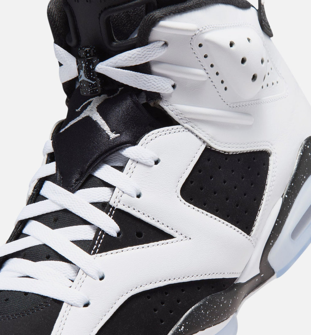 Air Jordan 6 Retro 黑白配色男士休闲鞋