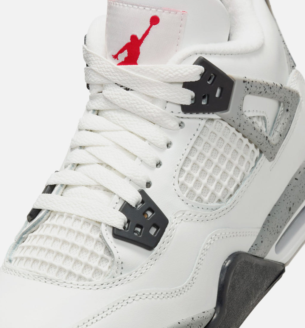 Air Jordan 4 Retro “White Cement” 大童休闲鞋 (GS)