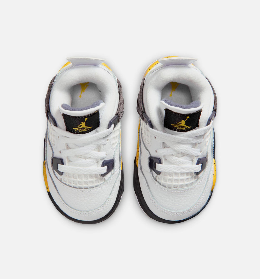 Air Jordan 4 Retro “Rare Air Tour Yellow” 婴幼儿休闲鞋