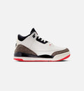 Air Jordan 3 Retro “Sail and University Red” 幼童休闲鞋 (PS)