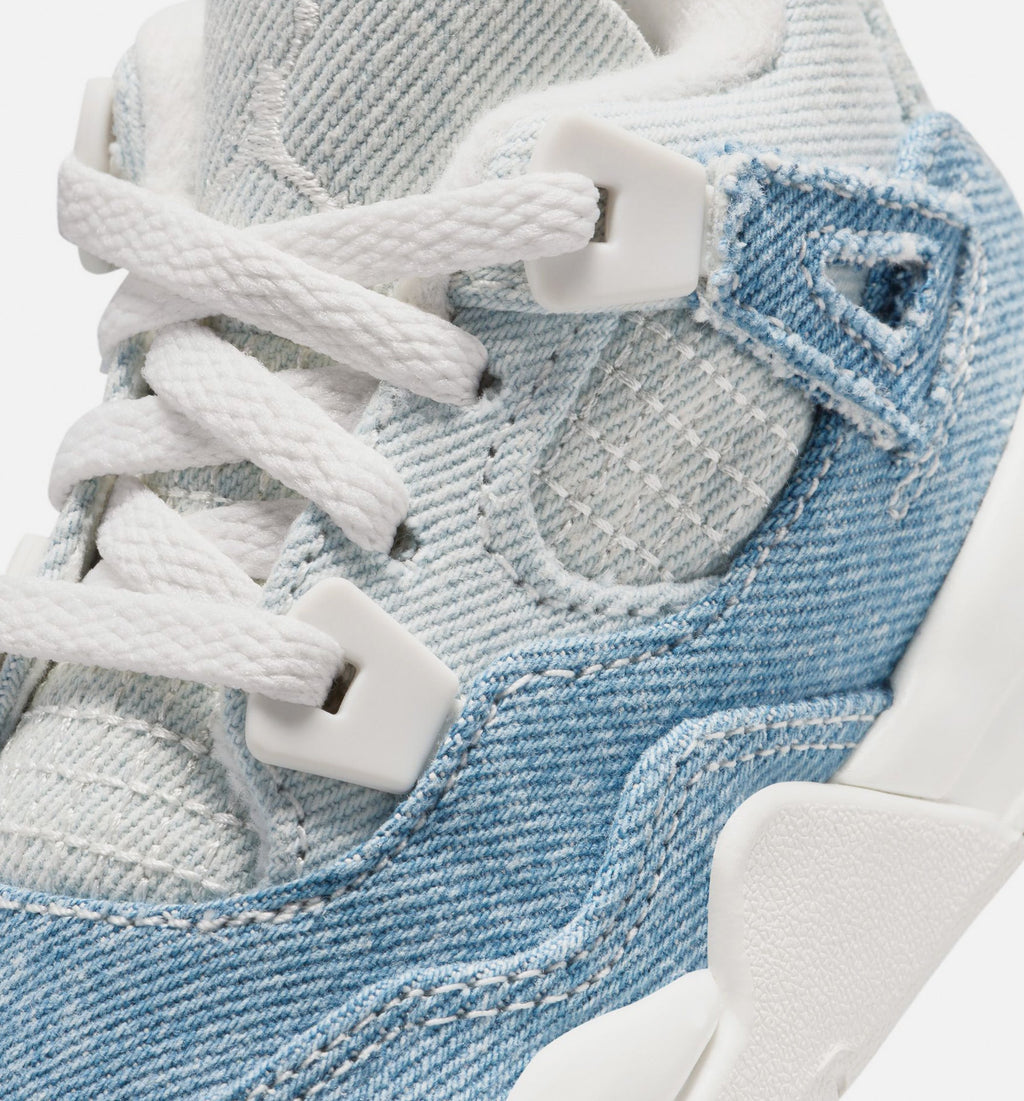 Air Jordan 4 Retro “Worn Blue” 婴幼儿休闲鞋