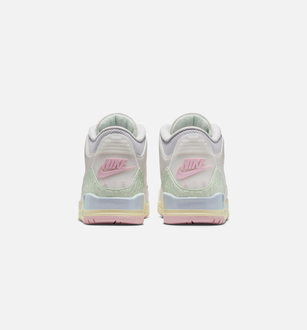 Air Jordan 3 Retro “Sail and Jade Aura” 男士休闲鞋