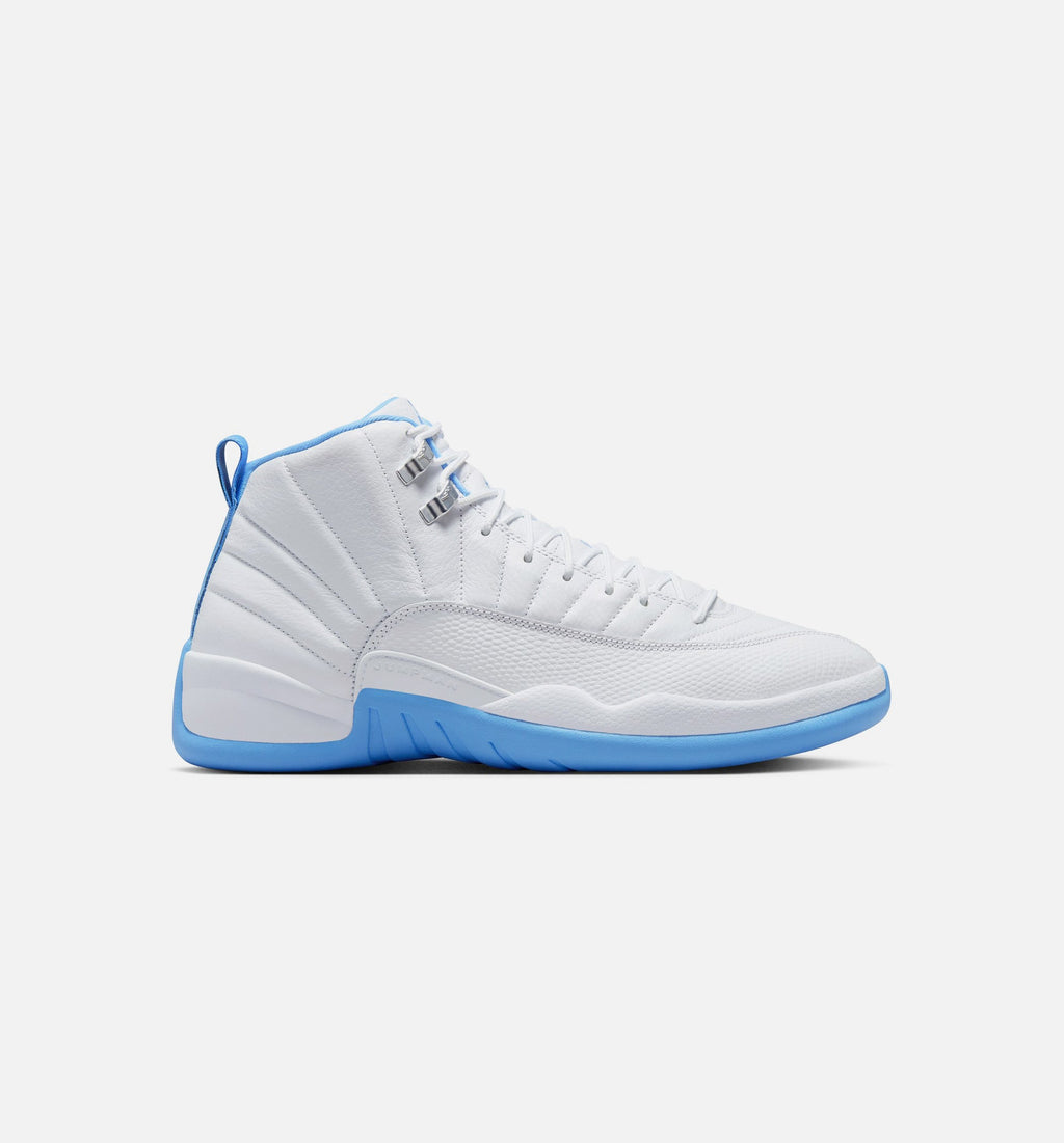 Air Jordan 12 Retro “White and University Blue” 男士休闲鞋