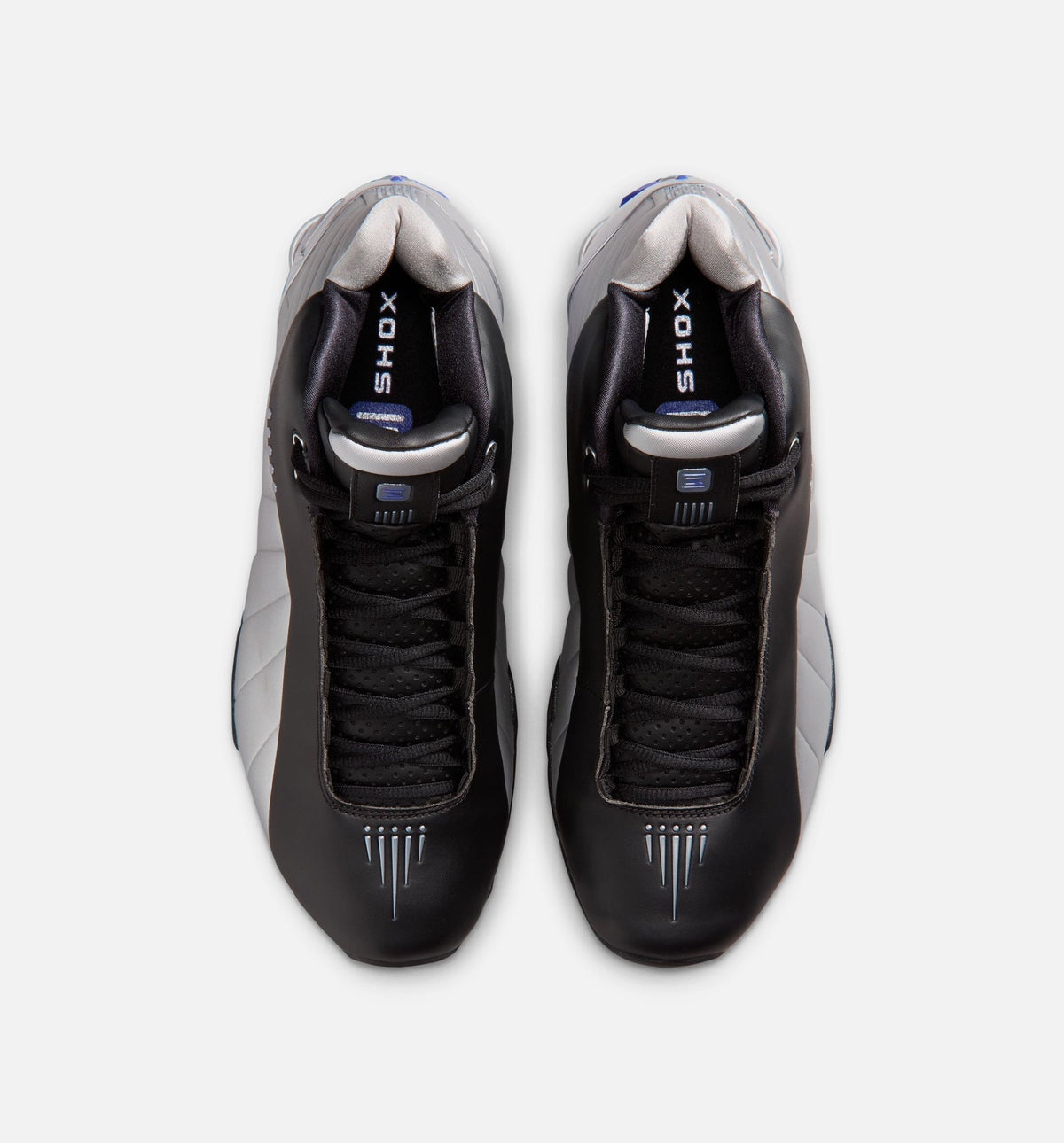 Nike Shox BB4 OG Men's Lifestyle Shoe - Black / Metallic Silver / Lapis
