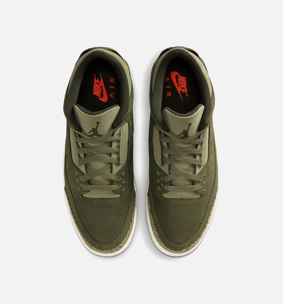 Air Jordan 3 Retro “Medium Olive” 男士休闲鞋