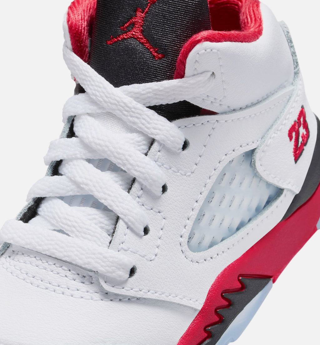 Air Jordan 5 Retro “Fire Red” 婴幼儿休闲鞋