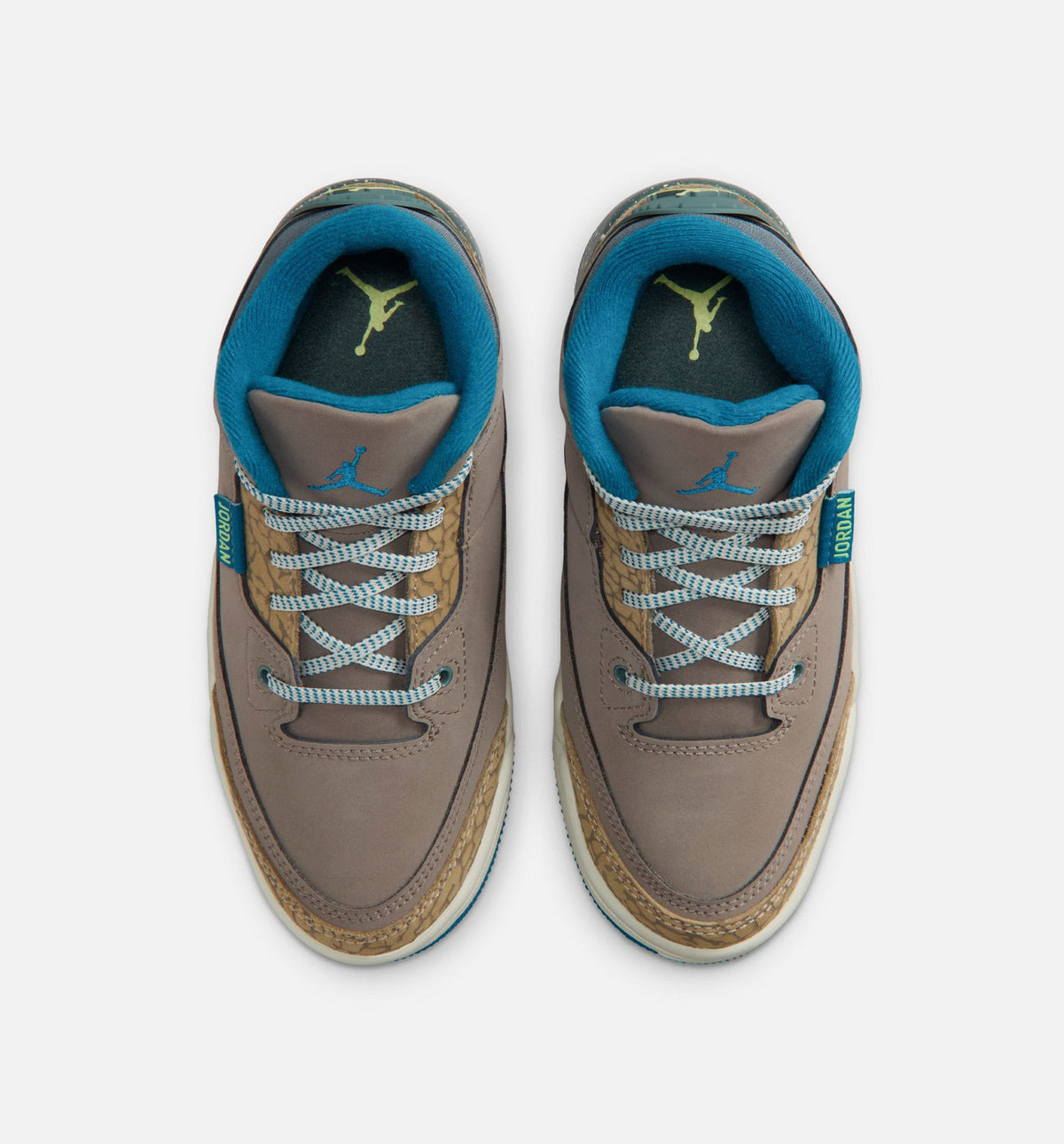 Air Jordan 3 Retro “Olive Grey” 幼童休闲鞋 (PS)