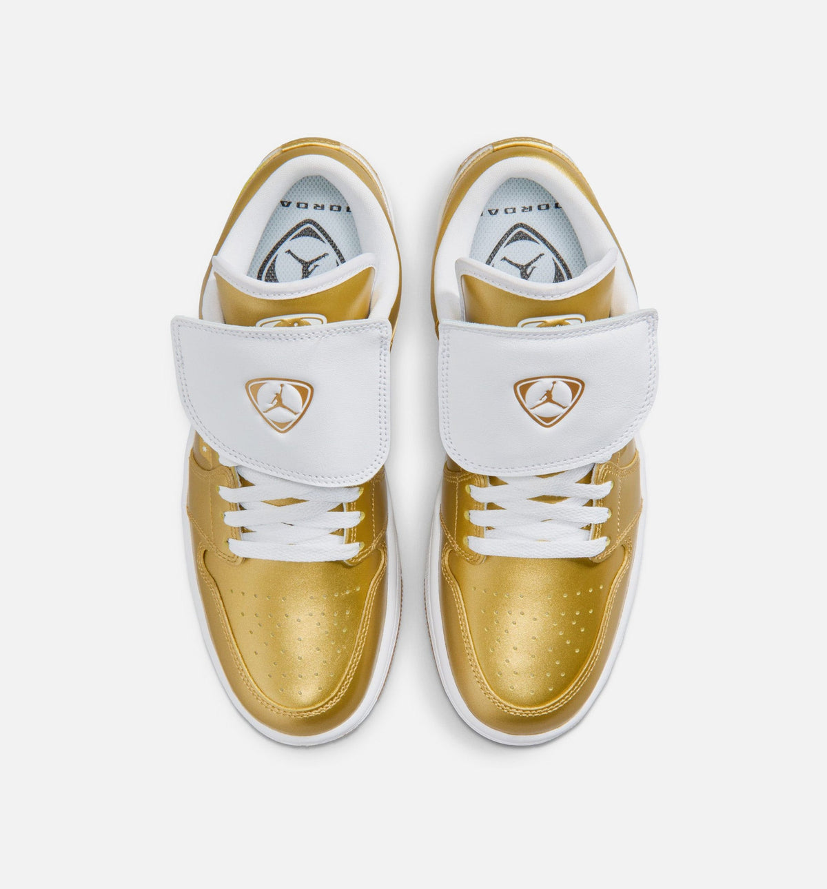 Air Jordan 1 Low “Gold / White / Gum Yellow” 女士休闲鞋