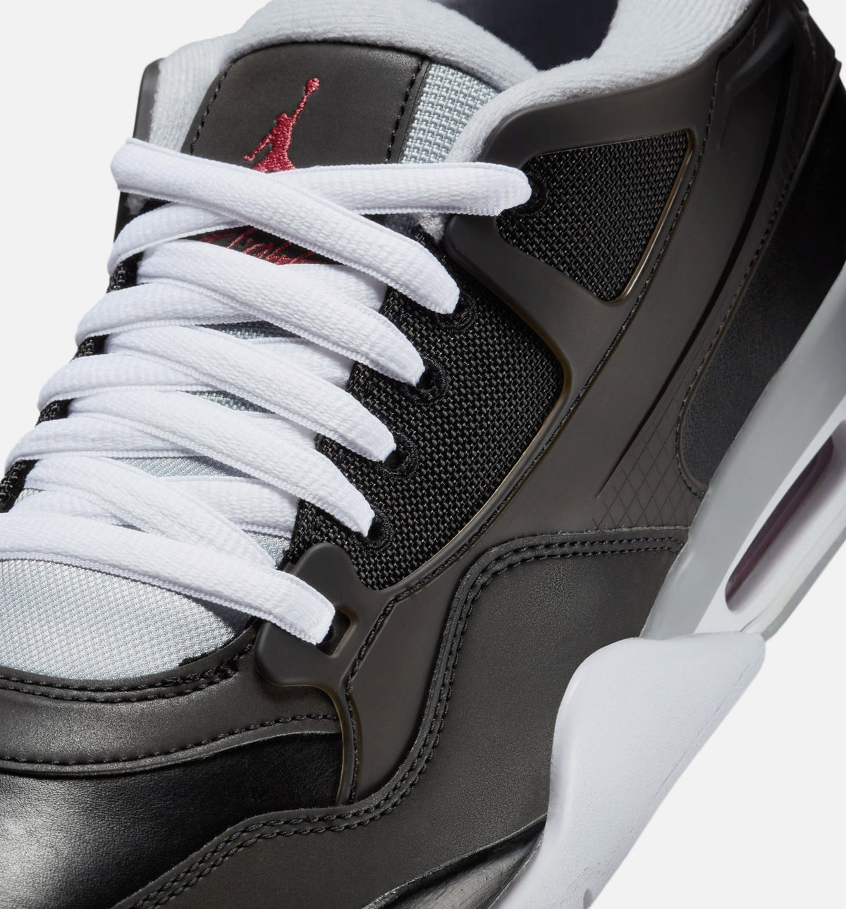 Air Jordan 4 RM 黑红灰配色男士休闲鞋