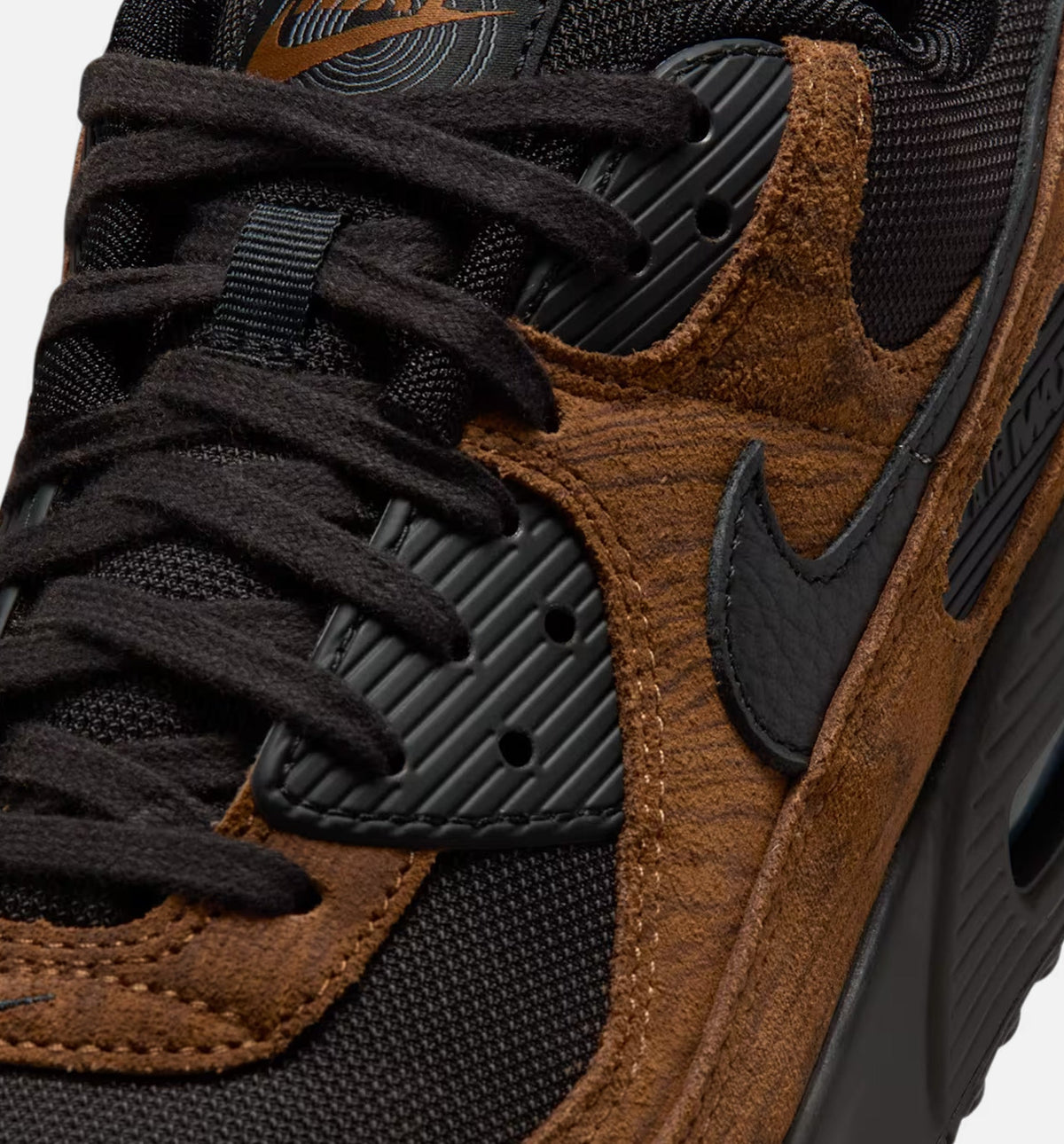 Nike Air Max 90 Premium “Light British Tan / Velvet Brown / Black” 男士休闲鞋